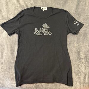 Swarovski Women’s Dragon‎ Shirt Black With Swarovski Logo Size Large